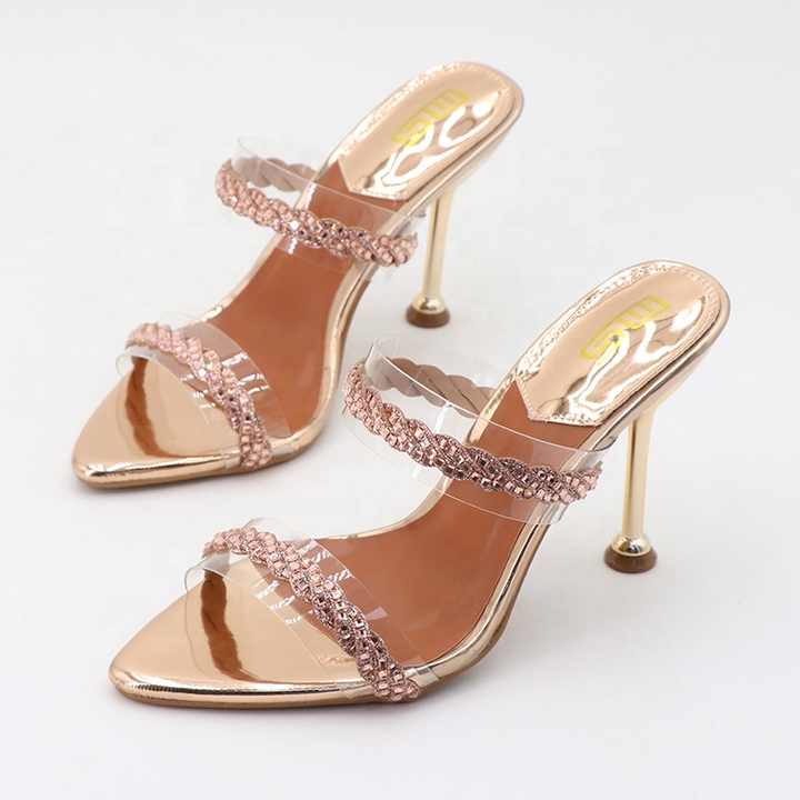 Elegant luxury high heel women's shoes 