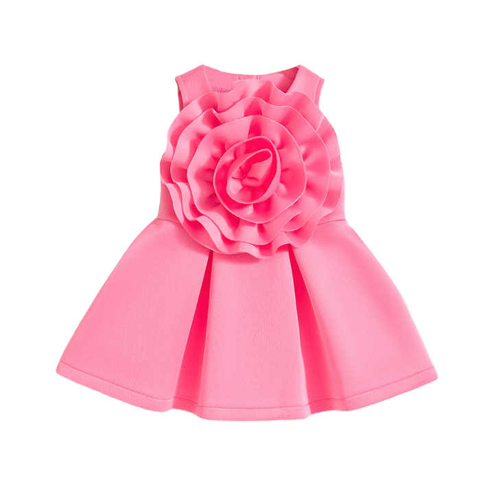 Baby Girls Summer Sleeveless Ruffle Clothes 