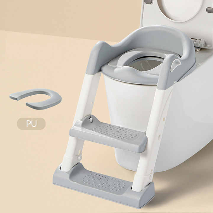 Toilet Seat Ladder Baby - Soft for Training Babies 