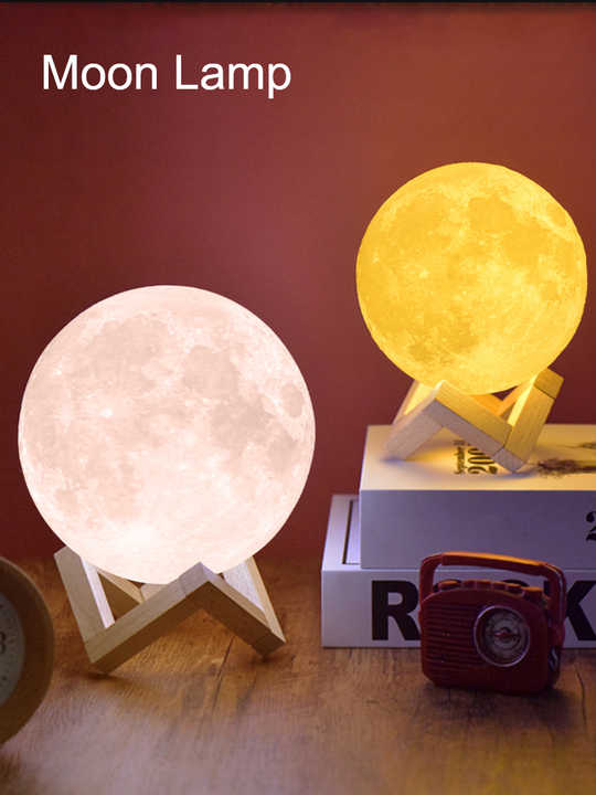 3D Moon LED Light 