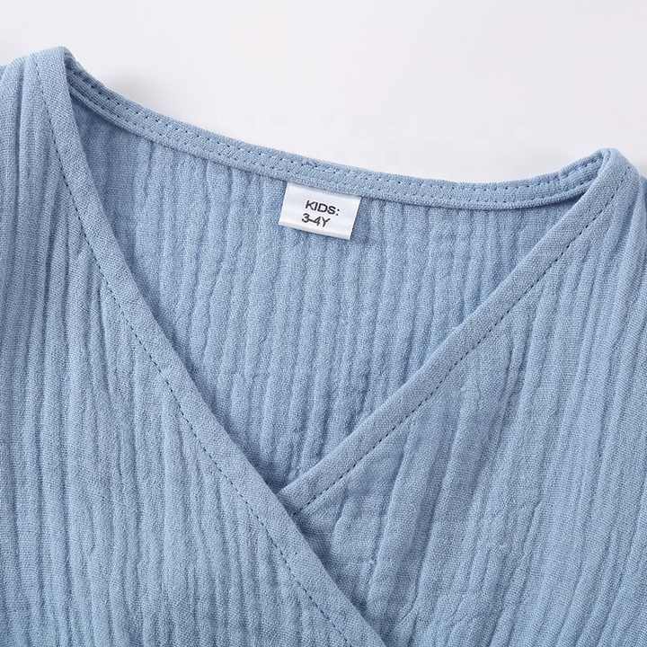 Newest Mommy and Me Blue Baby Romper + Mommy Fashion Long Dress Mommy and Me Family Matching Clothes 