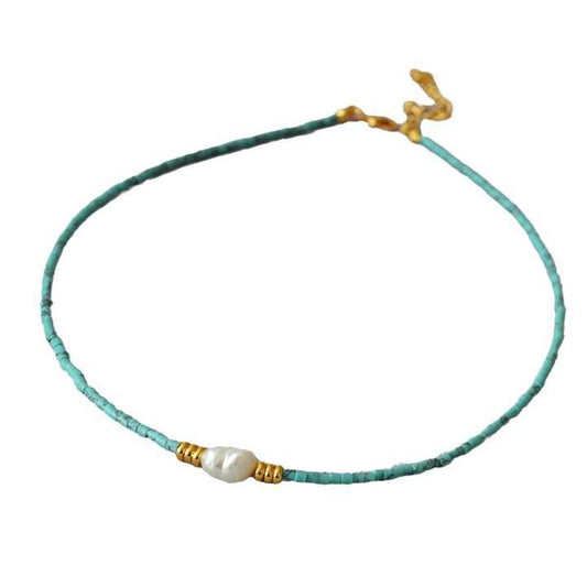 beaded necklace 
