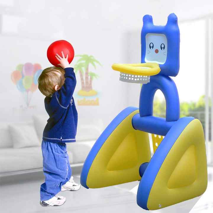 Basketball Set Hoop Game Toy Inflatable 