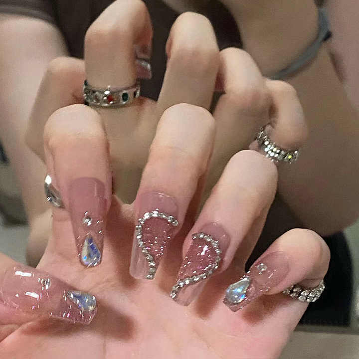 Fashion Christmas-Acrylic Nails 