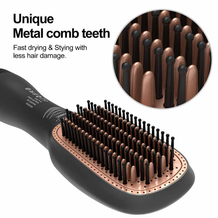 hot air comb hair dryer 