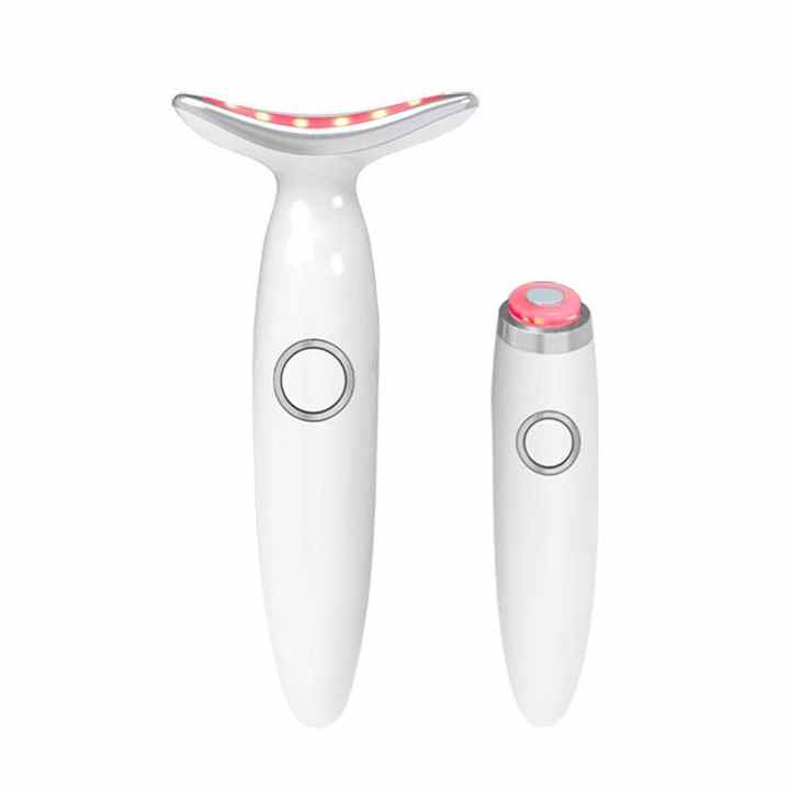 Face Lift Skin Rejuvenation - 2-in-1 Portable Vibration Massager for Skin Tightening 