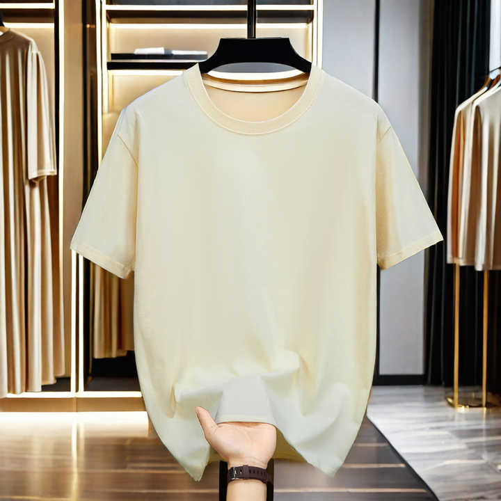 تيشيرتات رجالية سادة عالية الجودة . High Quality Men's Plain T-Shirts