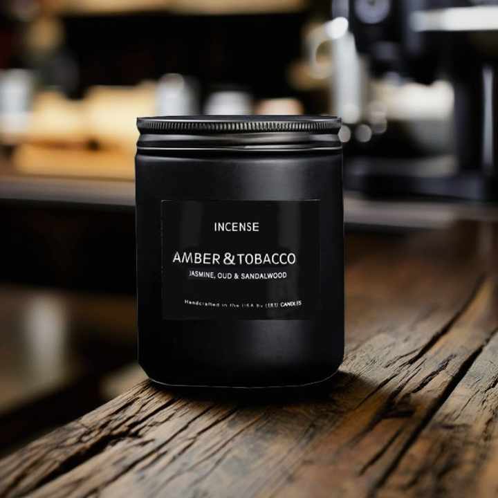 Men Aromatherapy Gift Set Soy Candle 