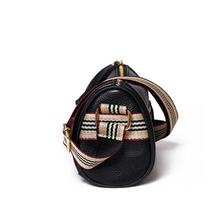 Women's Spacious Crossbody Bag with Rotating Metal Lock