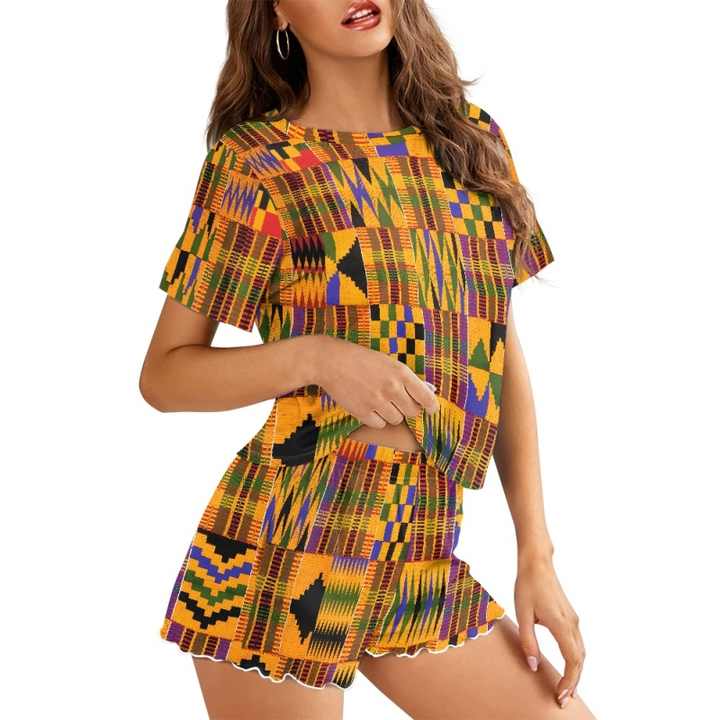 مجموعة ملابس منزلية صيفية أنيقة