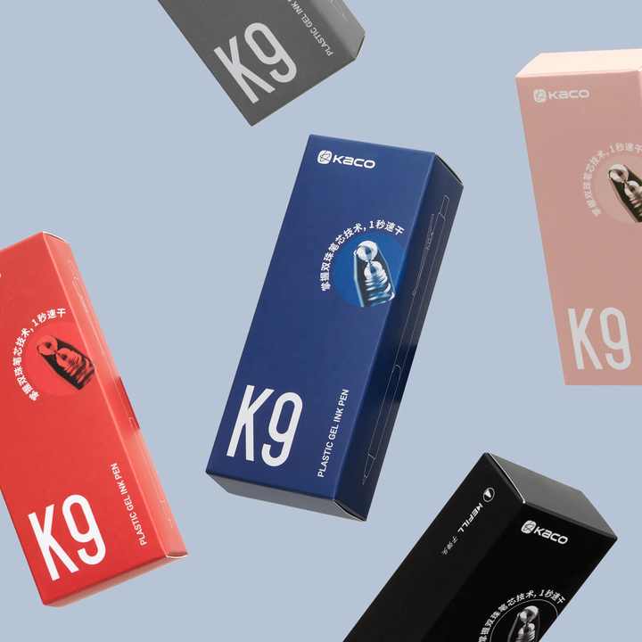 KACO-Fountain Pens, Colored Ink Pens, Refillable 