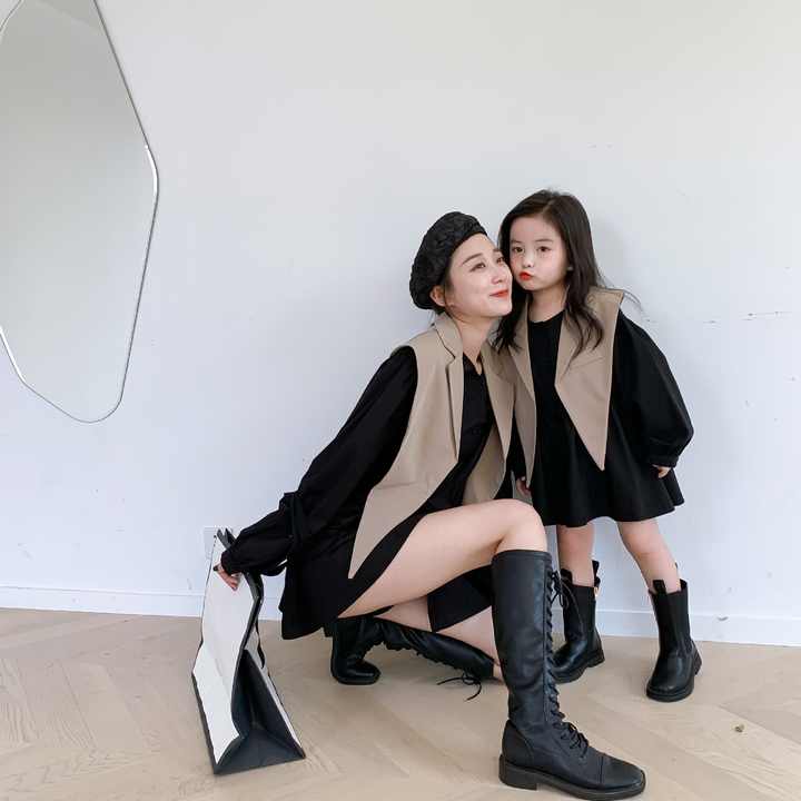 Family Matching Autumn Clothes, Family Matching Autumn Clothes for Baby Girls Korean Style Formal Blouse 