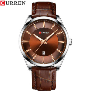 CURREN 8365 Black Gold Fashion Casual Quartz Watch. 
