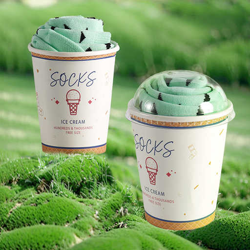 Colorful Ice Cream Socks 