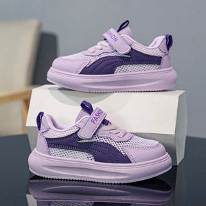 أحذية رياضية كاجوال خفيفة الوزن من القماش . Boys and Girls Casual Lightweight Mesh Sneakers