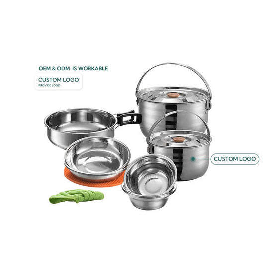 Camping cooking sets 