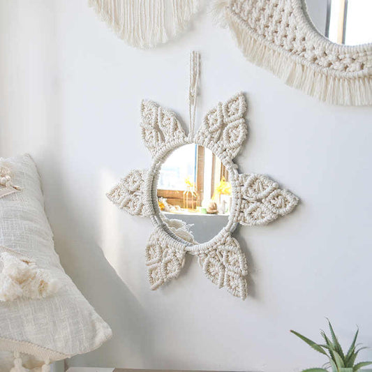 Huge discounts on cotton macrame decor. 