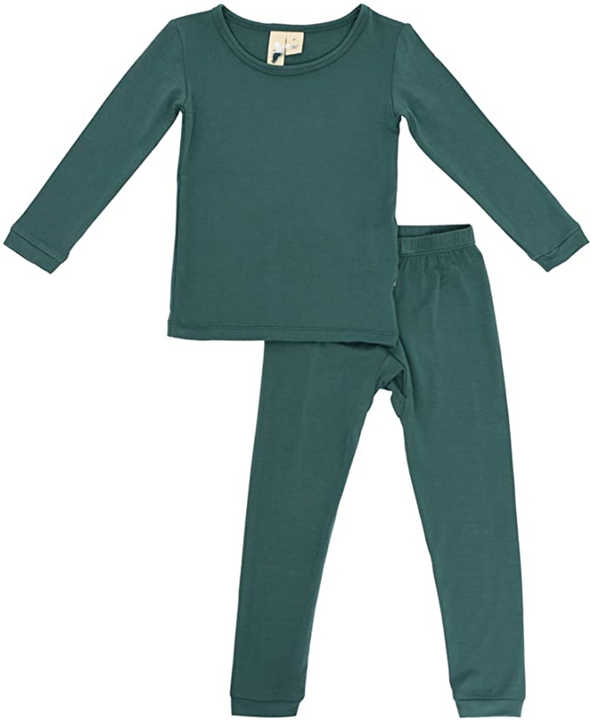 Wholesale Design 2 Pcs Children 95% Bamboo Viscose 5% Spandex Baby Pajamas Kids Rayon Toddler Unisex Boy and Girlsتصميم الجملة 2 قطعة أطفال 95٪ الخيزران فيسكوز 5٪ سباندكس بيجامات أطفال رايون طفل للجنسين الأولاد والبنات