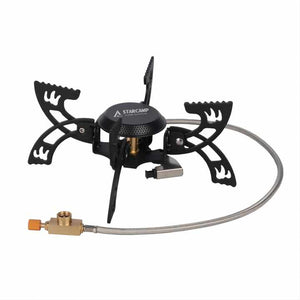 STARCAMP 3800W Outdoor Solo Backpack Hiking Foldable Camping Butane Gas Stove Portable Gas Burner