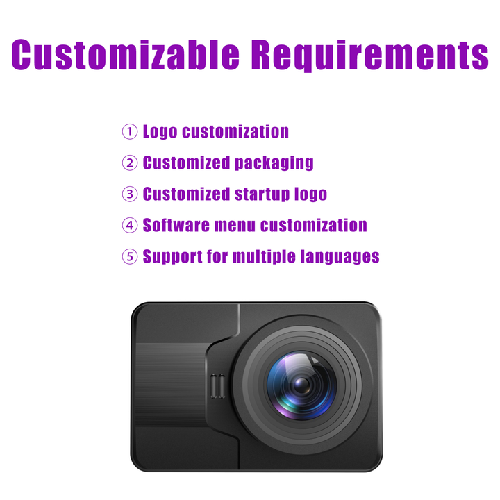 Dash camera. 