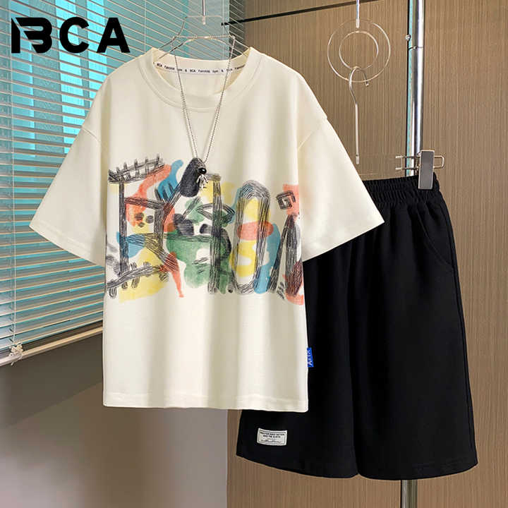 BCA Teen Boys Fashion Printed Short Sleeve T-shirts 