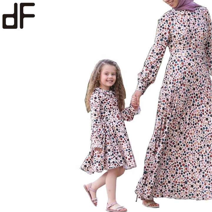 Parent-child clothing, family-friendly long-sleeved 