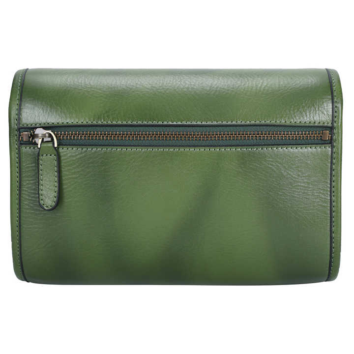 Women's shoulder bag made of natural cowhide 