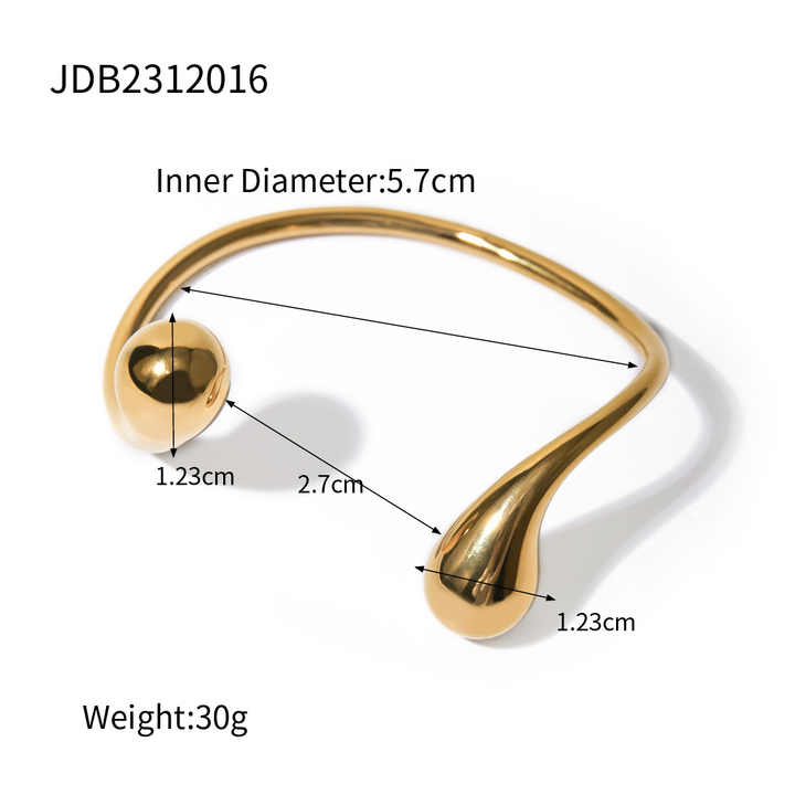 Children's Accessories 18K Gold Plated Titanium Steel Bracelet Accessories 