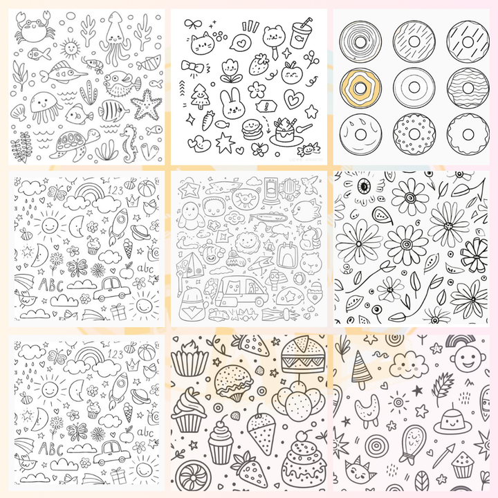 بيجامات تلوين للاطفال
