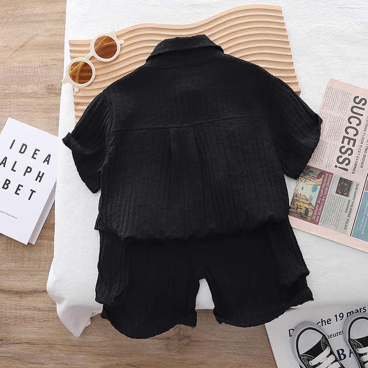 Boys Shorts High Quality 2 Piece Clothing for Kids Boys 