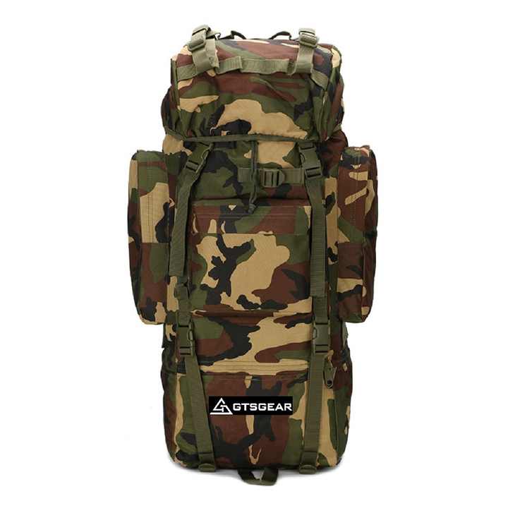 سعة كبيرة لوازم التخييم في الهواء الطلق المشي لمسافات طويلة -Mountaineering Bag Outdoor Camping Hiking Supplies