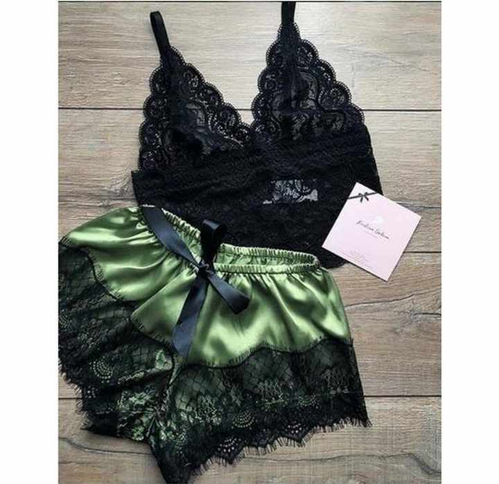 Soft and comfortable satin pajama set 