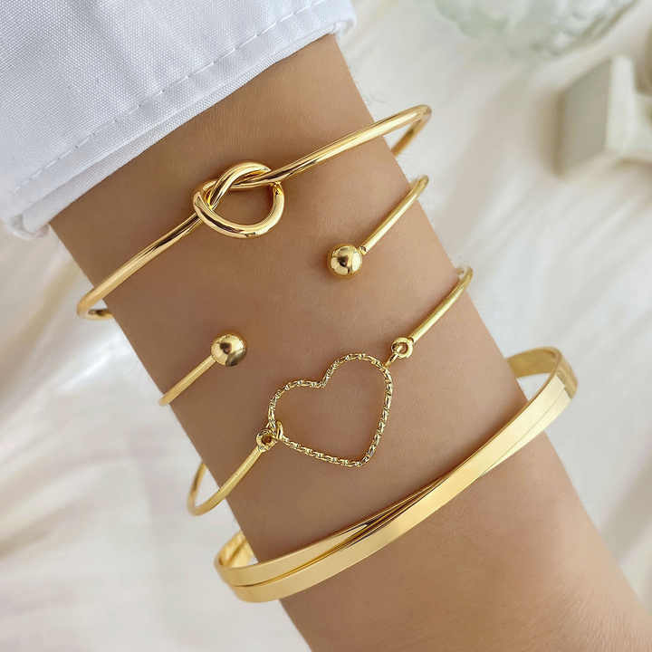 4pcs/Set New Trendy Women Jewelry 