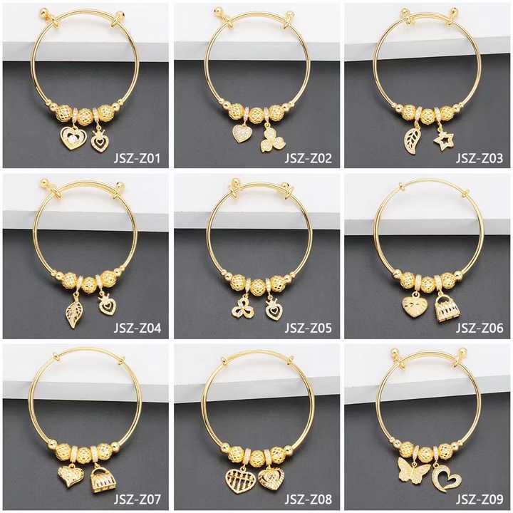 Children's Accessories Children's Bracelet with Plated Charm 