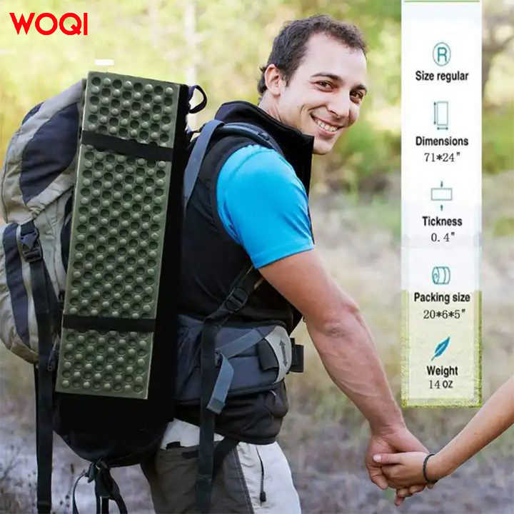 Woqi Folding EVA Mat Portable Outdoor Beach Mattress Pad Sleeping Pad Foam