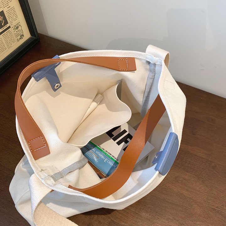 Women's Reusable Canvas Shopping Bag 