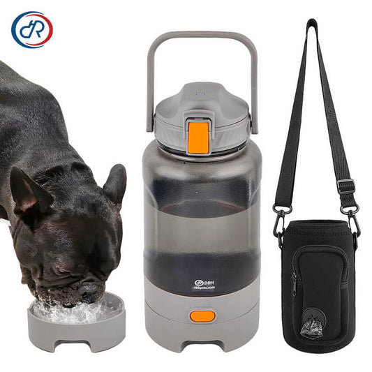 Bowls and Feeders - Portable Water Dispenser for Dogs 