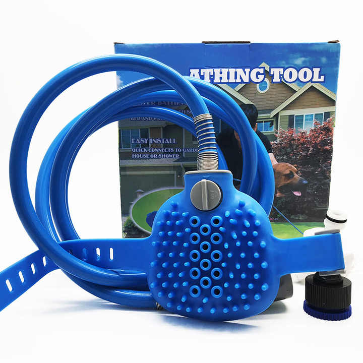 Wholesale Direct Selling Custom Pet Grooming Supplies Pet Dog Cat Shower Massage Rubber Cleaning Tools 