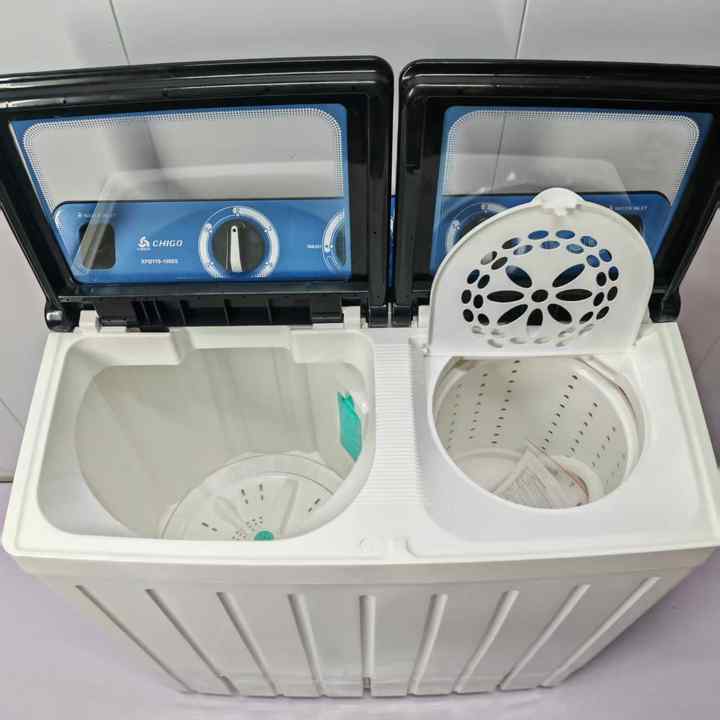 Automatic double washing machine 