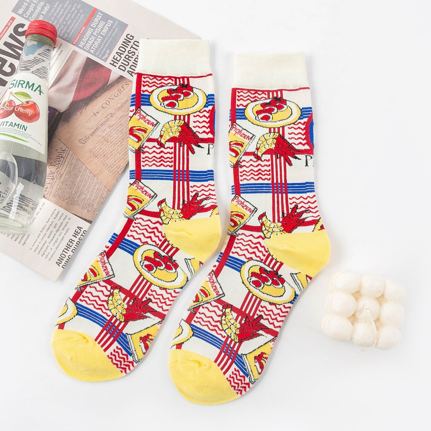 جوارب قطنية