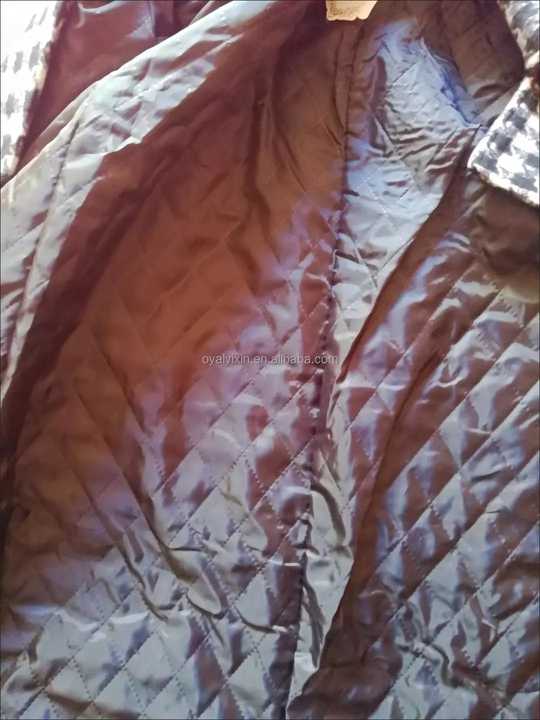 patterned fur coat