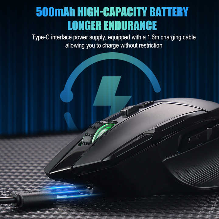 Wireless mouse on computer