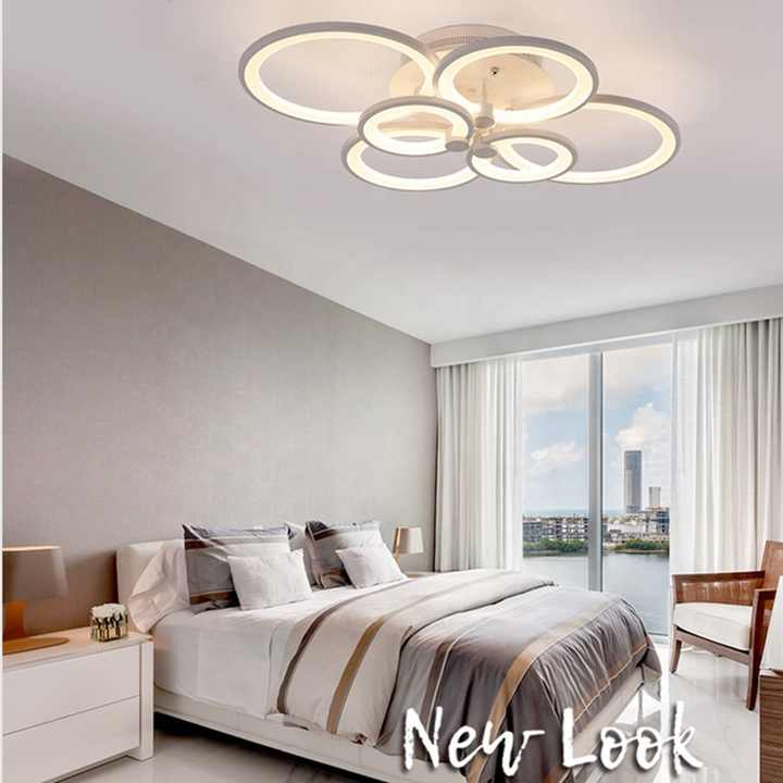 white round ceiling lamp 