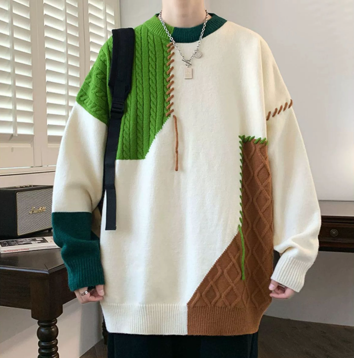 Men's Warm T-Shirt Sweater 