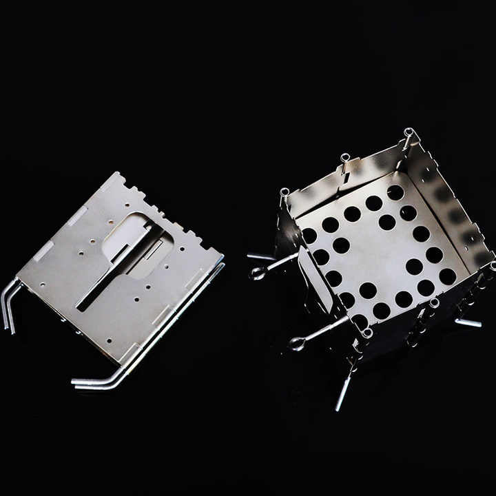 Multi-Fuel Portable Outdoor Charcoal, Alcohol &amp; 