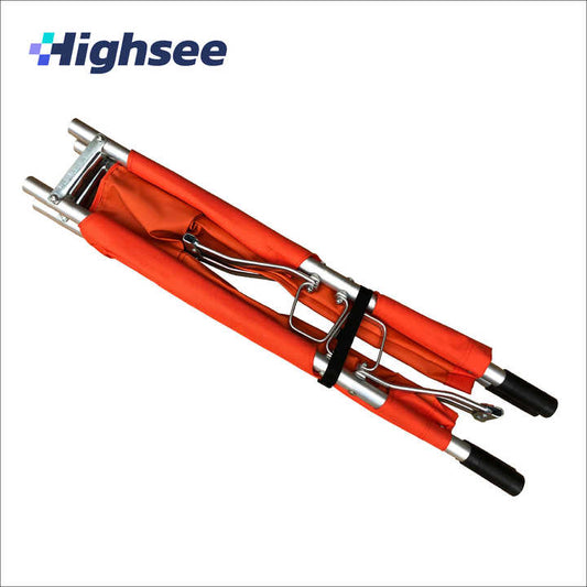 Foldable Rescue Stretcher, Portable Foldable First Aid Stretcher 