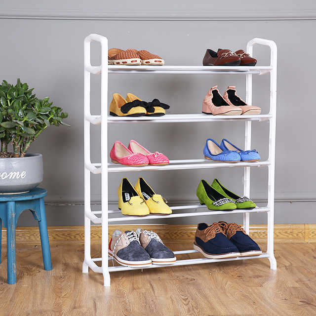 foldable plastic shoe rack