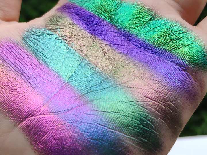 Private Label Camelian Color Changing Eyebrow Shadow Wholesale Multicolor Single Eyeshadow 