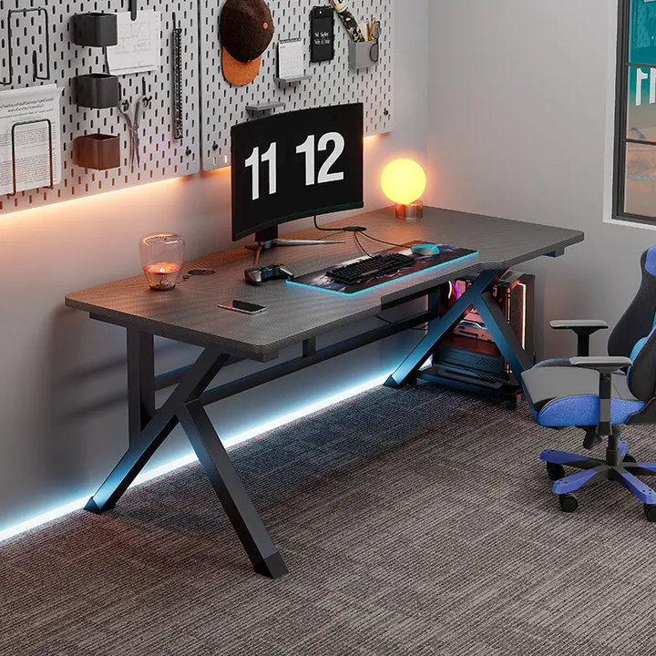 Custom Modern Luxury Home Office Furniture High Quality Boss Work Table Gaming Study Table 
