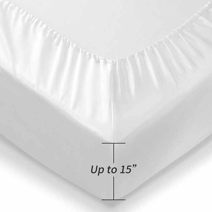 White Satin Pillowcase US Size, King Size Satin Pillowcase 
